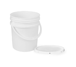 Balde plástico de 5 galones de manilla metálica en Iepesa Quito